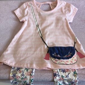 Girls Jessica Simpson top and pants.